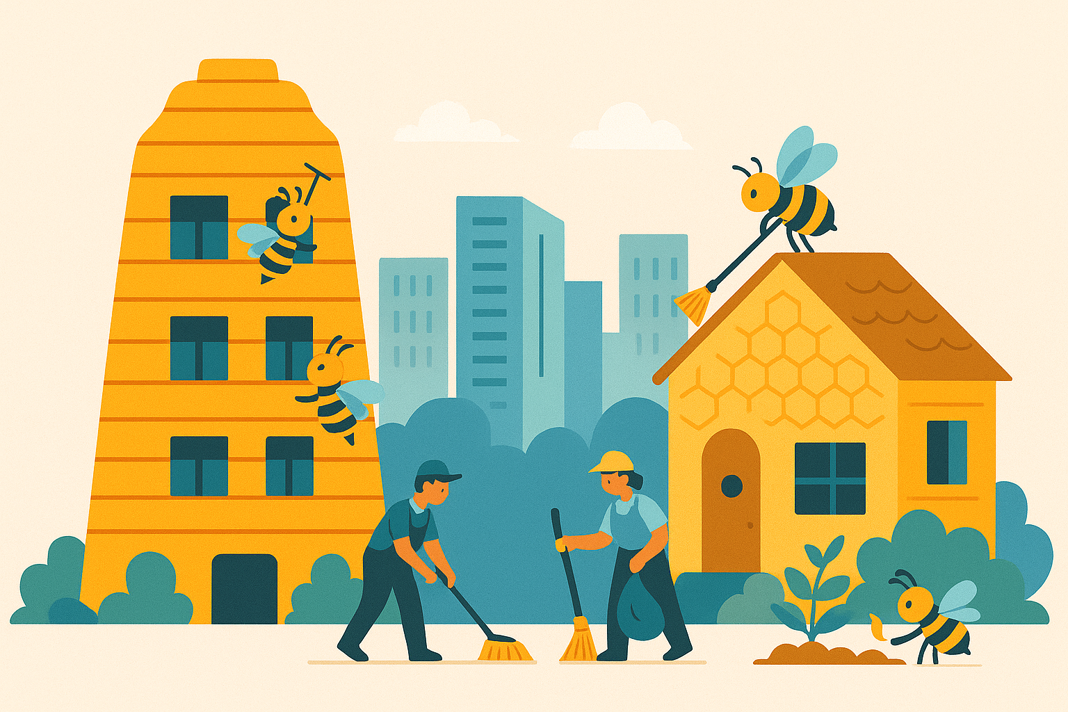 HelpHive illustration